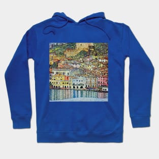 Malcesine on Lake Garda By Gustav Klimt Hoodie